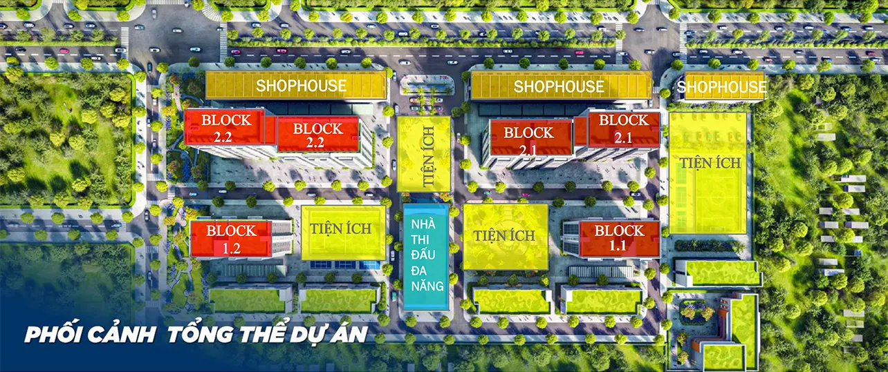 phối cảnh dự án nhà ở xã hội happy home hà nam